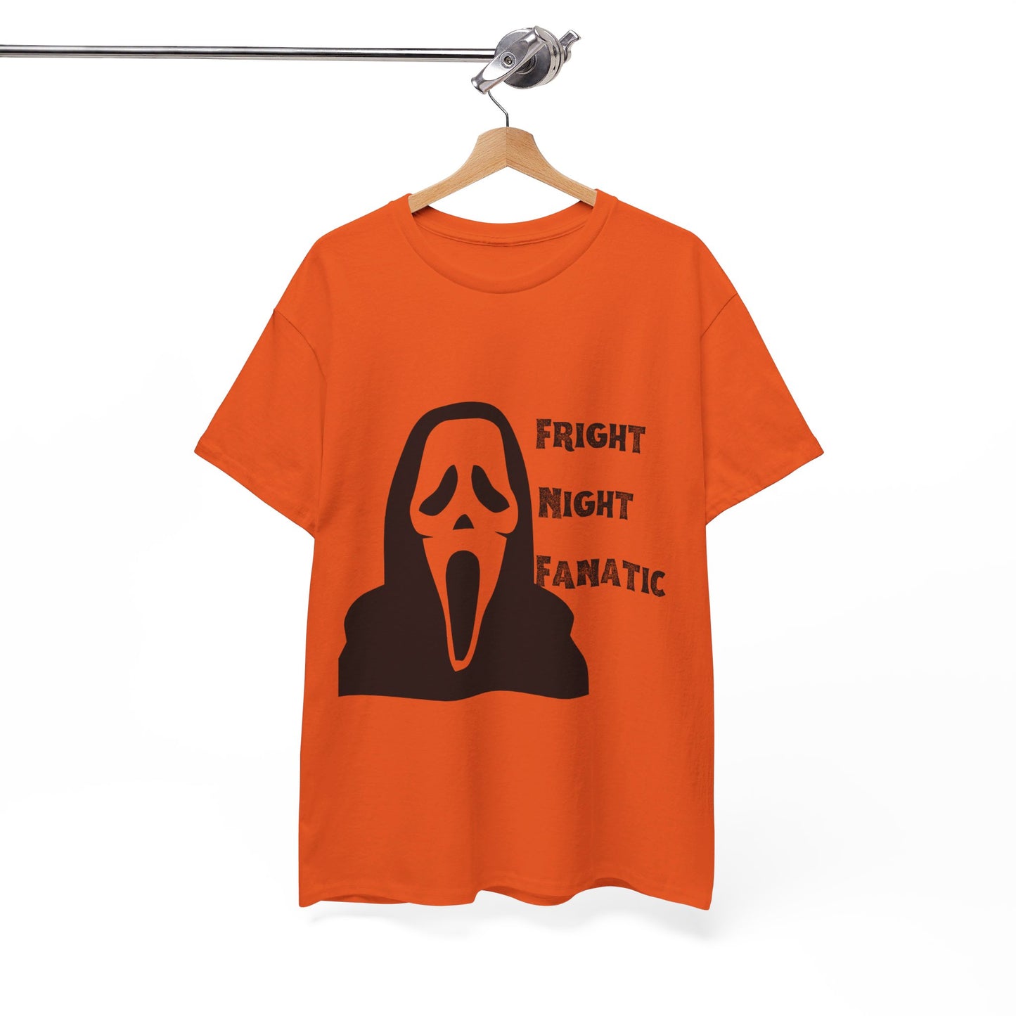 Fright Night Fanatic Halloween Unisex Heavy Cotton Tee