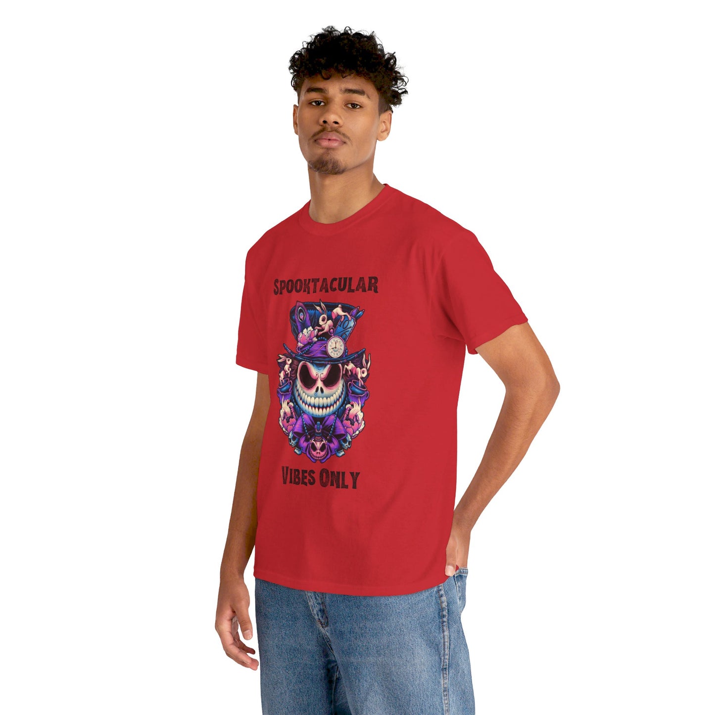 Spooktacular Halloween Unisex Heavy Cotton Tee