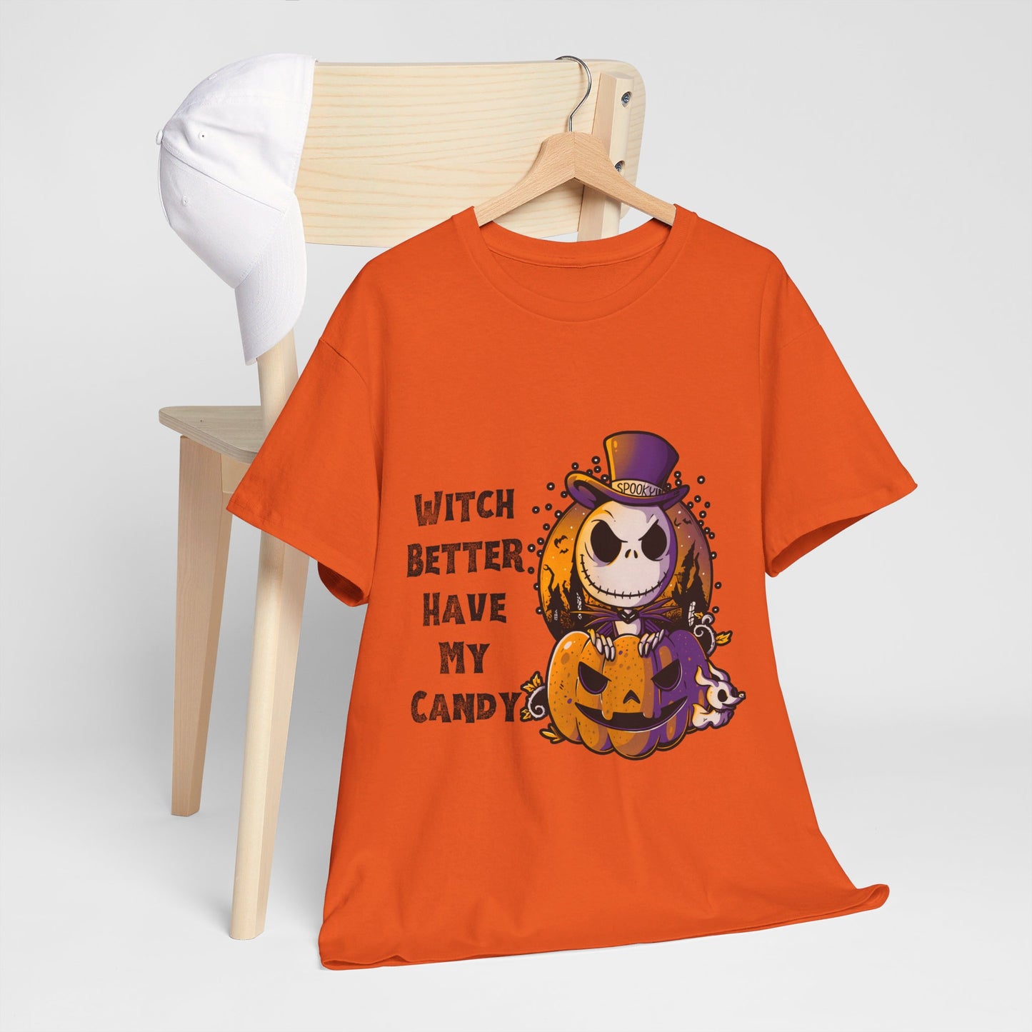 Witch Better Have My Candy Halloween Unisex Heavy Cotton Tee