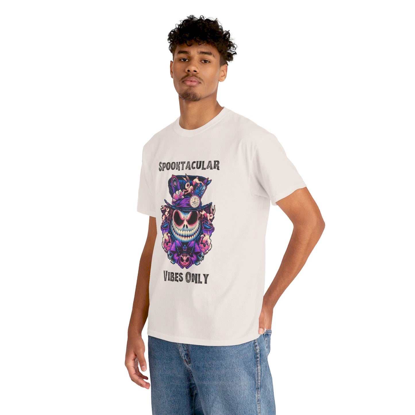 Spooktacular Halloween Unisex Heavy Cotton Tee