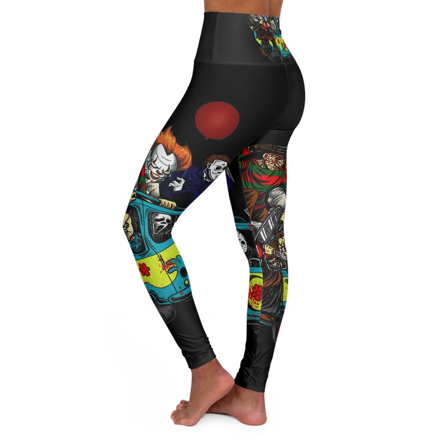 Halloween Mystery Van Leggings