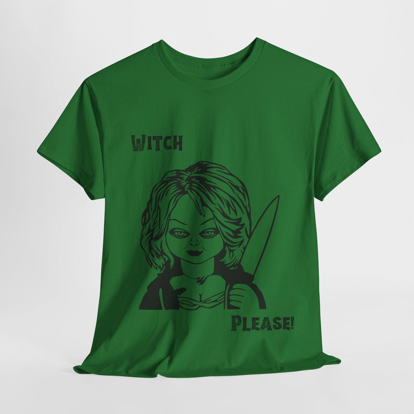 Witch Please Halloween Unisex Heavy Cotton Tee