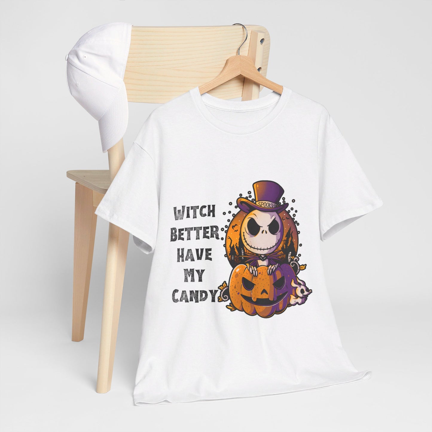 Witch Better Have My Candy Halloween Unisex Heavy Cotton Tee