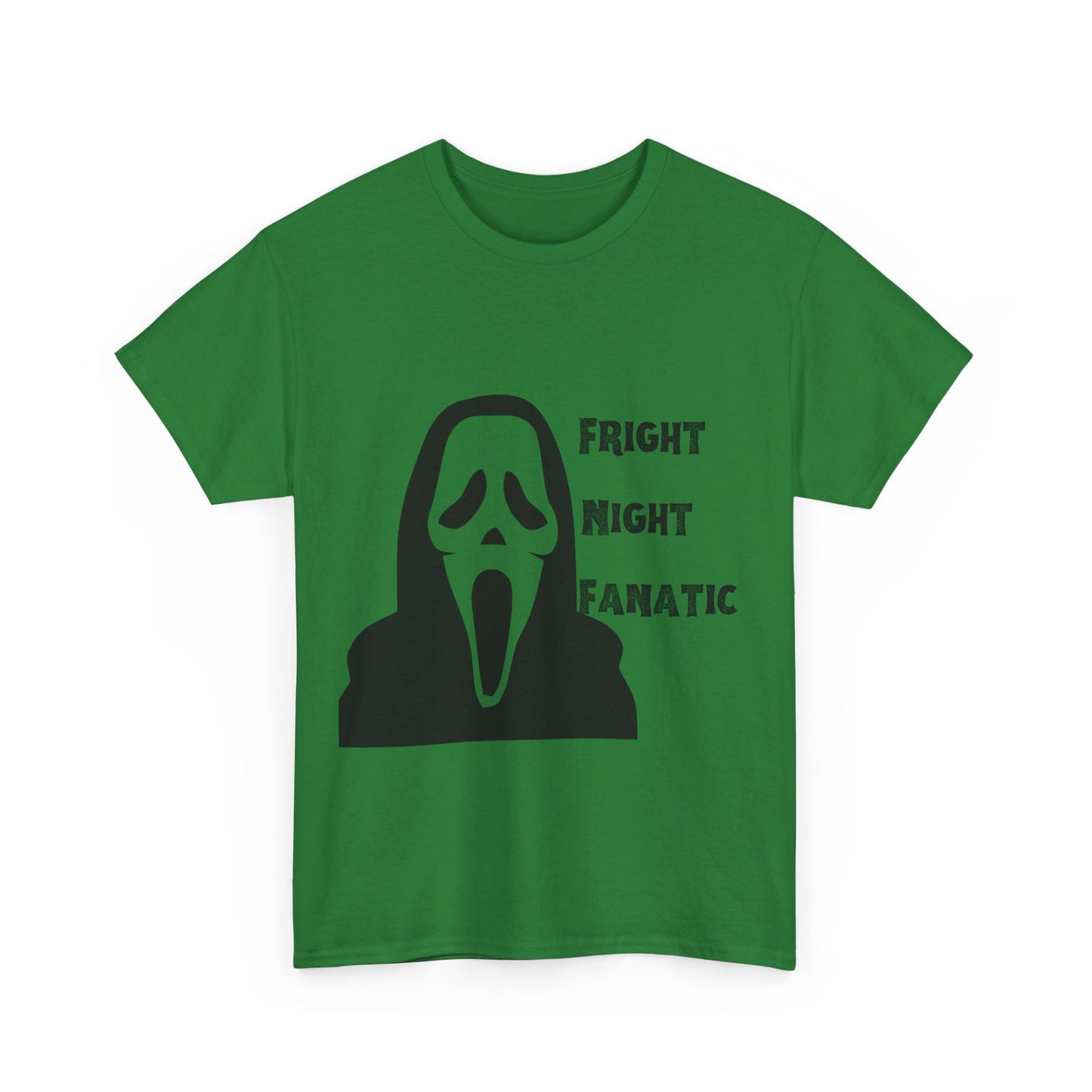 Fright Night Fanatic Halloween Unisex Heavy Cotton Tee