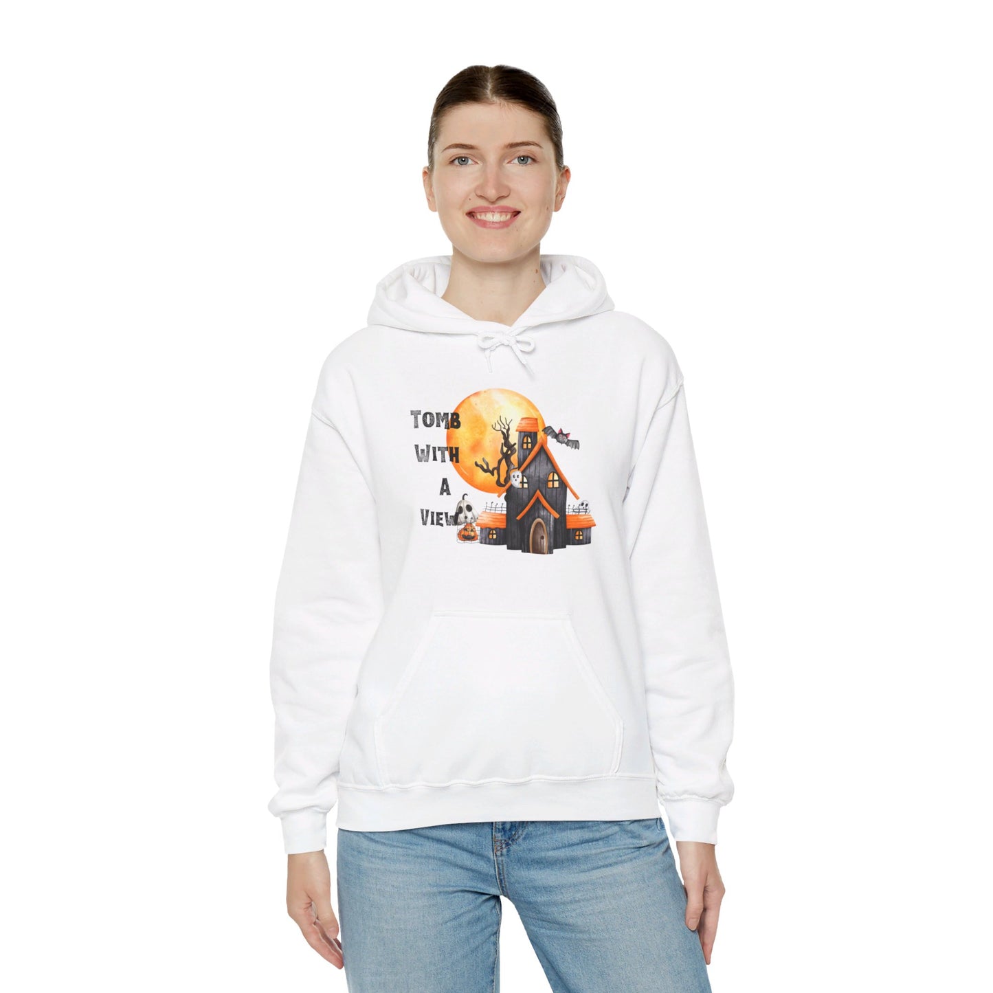 Tomb With A View Hoodie Halloween 2 Unisex Heavy Blend™ Hooded Sweatshirt