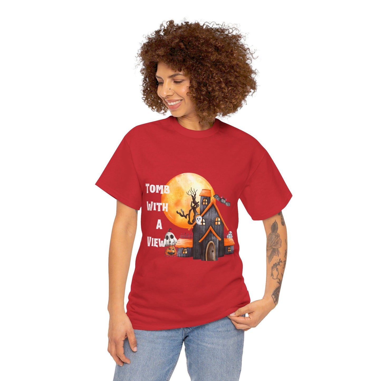 Tomb With A View Halloween 2 Unisex Heavy Cotton Tee