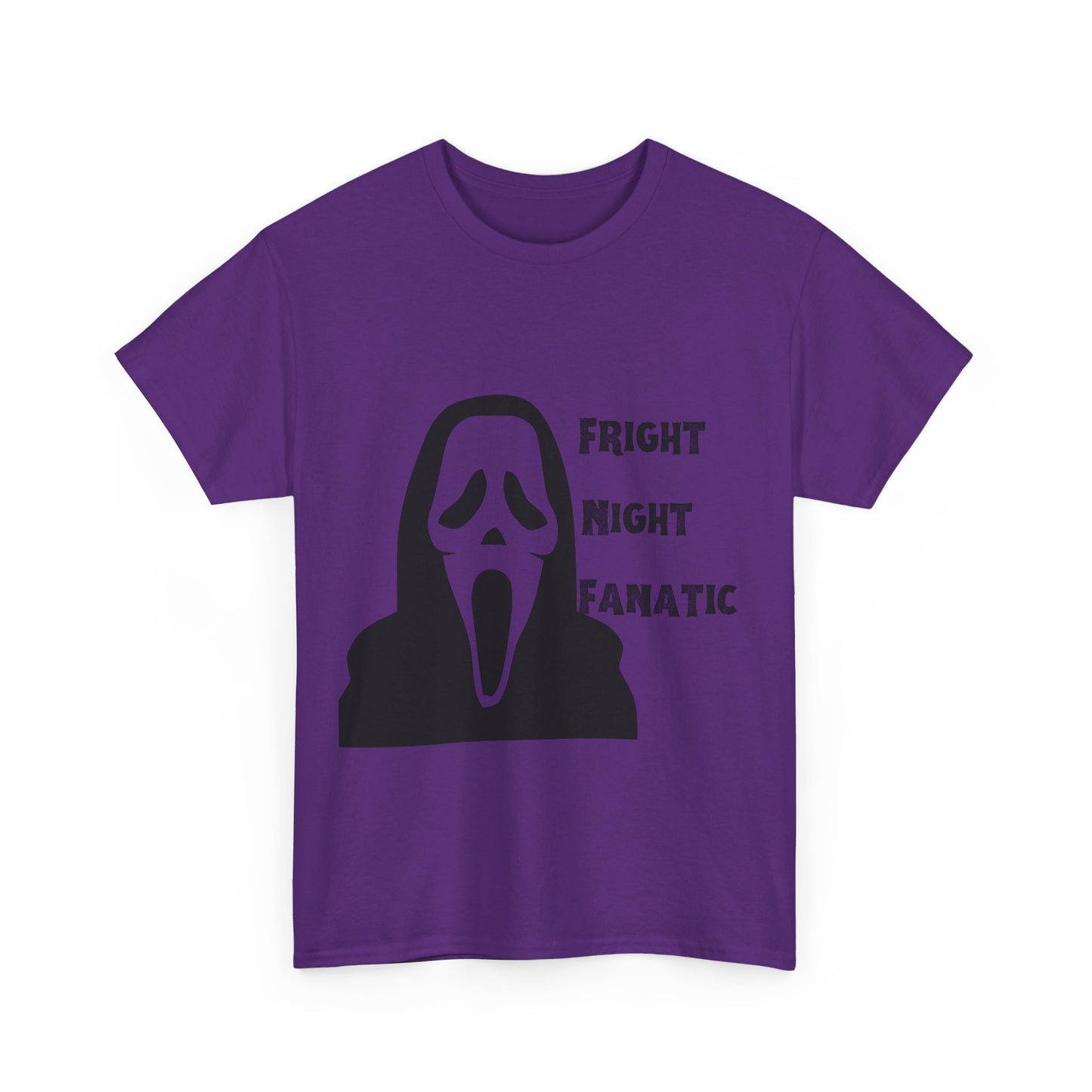 Fright Night Fanatic Halloween Unisex Heavy Cotton Tee