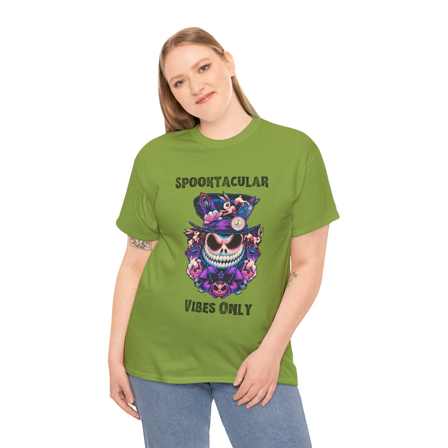 Spooktacular Halloween Unisex Heavy Cotton Tee