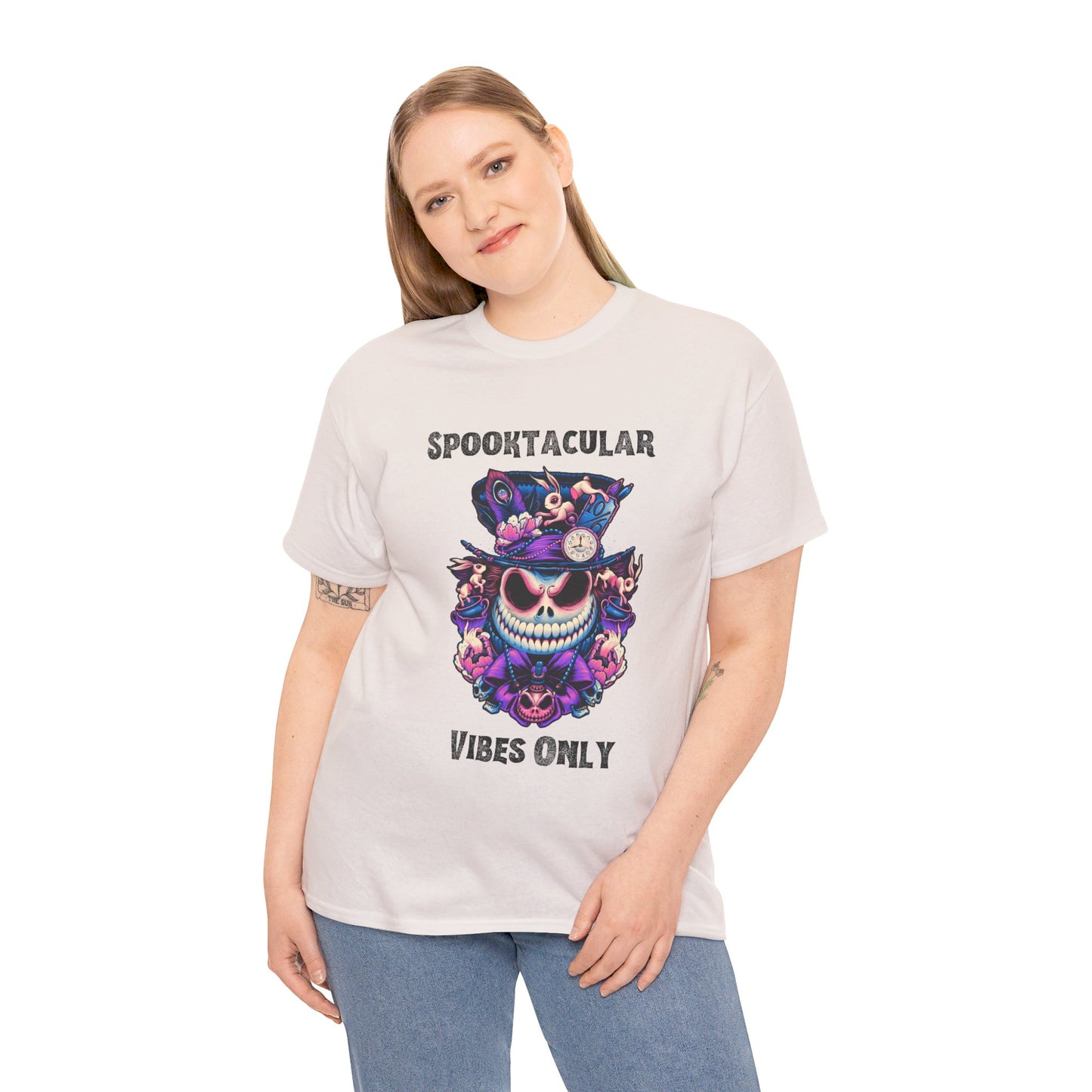 Spooktacular Halloween Unisex Heavy Cotton Tee