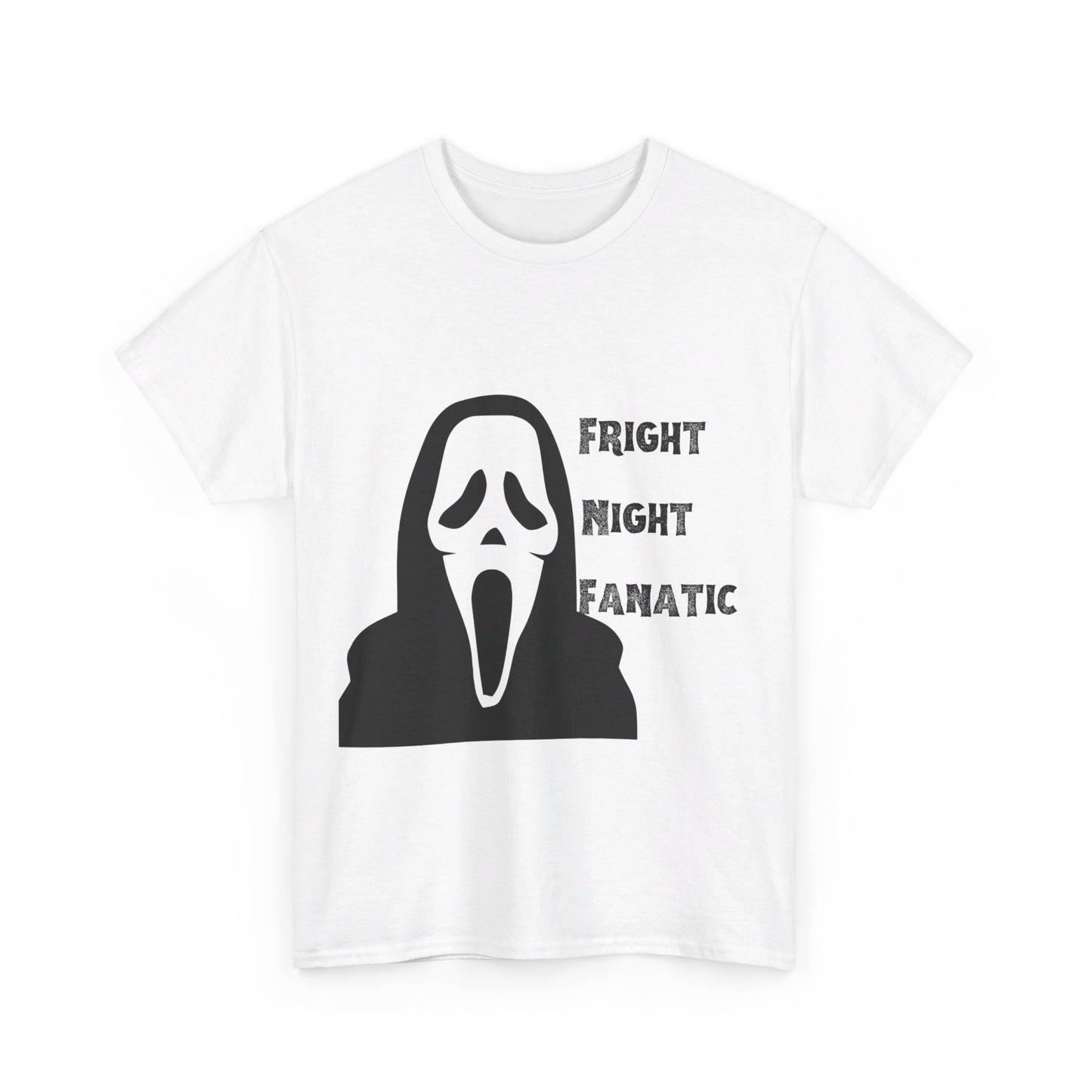 Fright Night Fanatic Halloween Unisex Heavy Cotton Tee