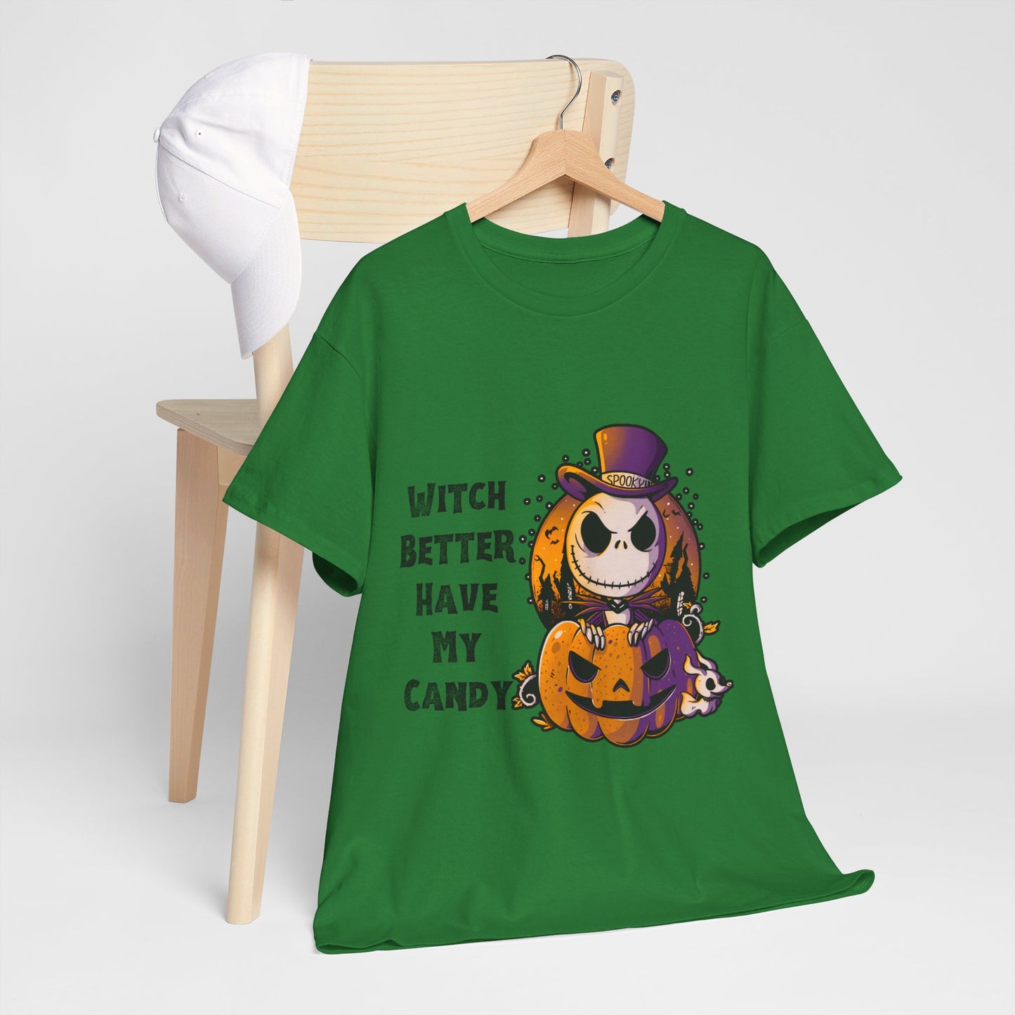 Witch Better Have My Candy Halloween Unisex Heavy Cotton Tee