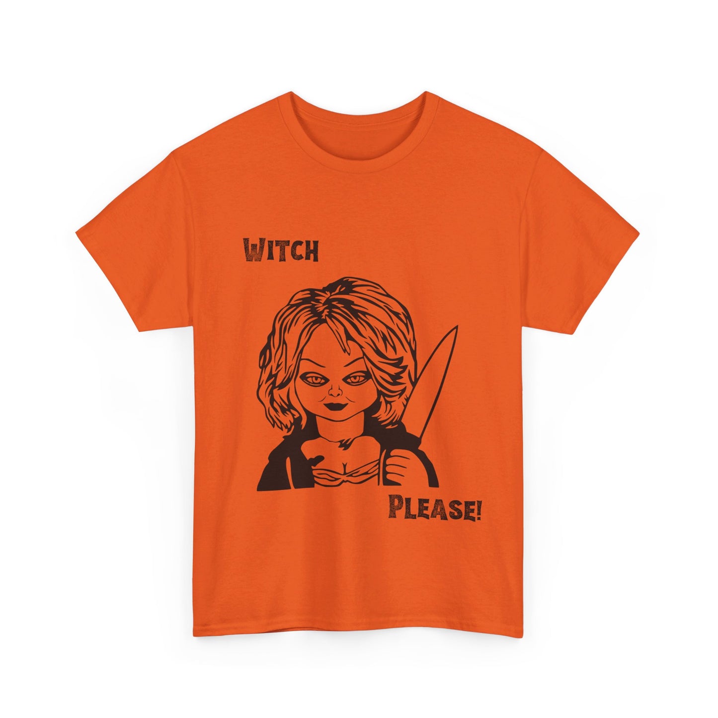 Witch Please Halloween Unisex Heavy Cotton Tee