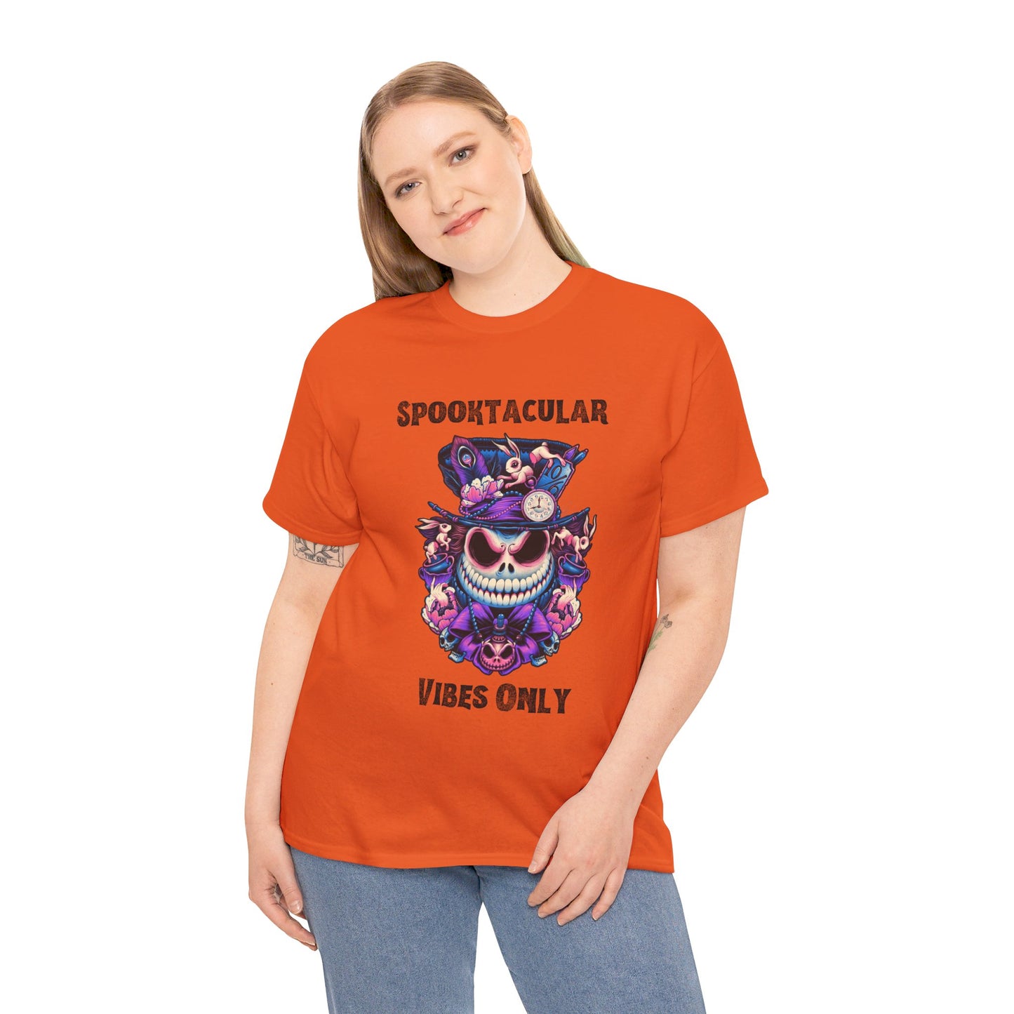 Spooktacular Halloween Unisex Heavy Cotton Tee