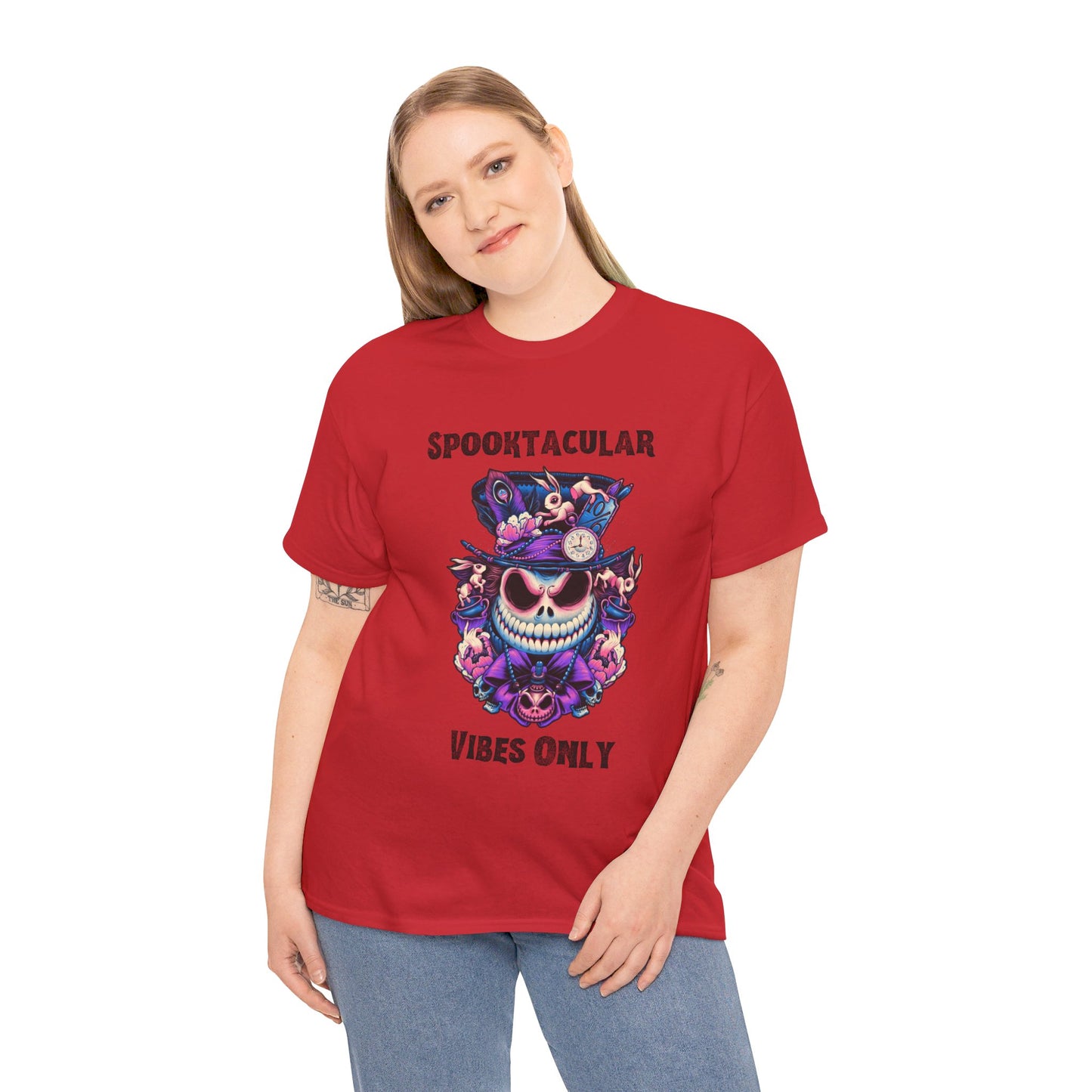 Spooktacular Halloween Unisex Heavy Cotton Tee