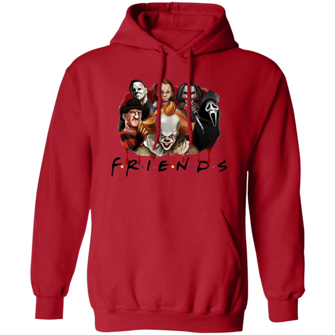 Scary Movies Villain Friends Apparel