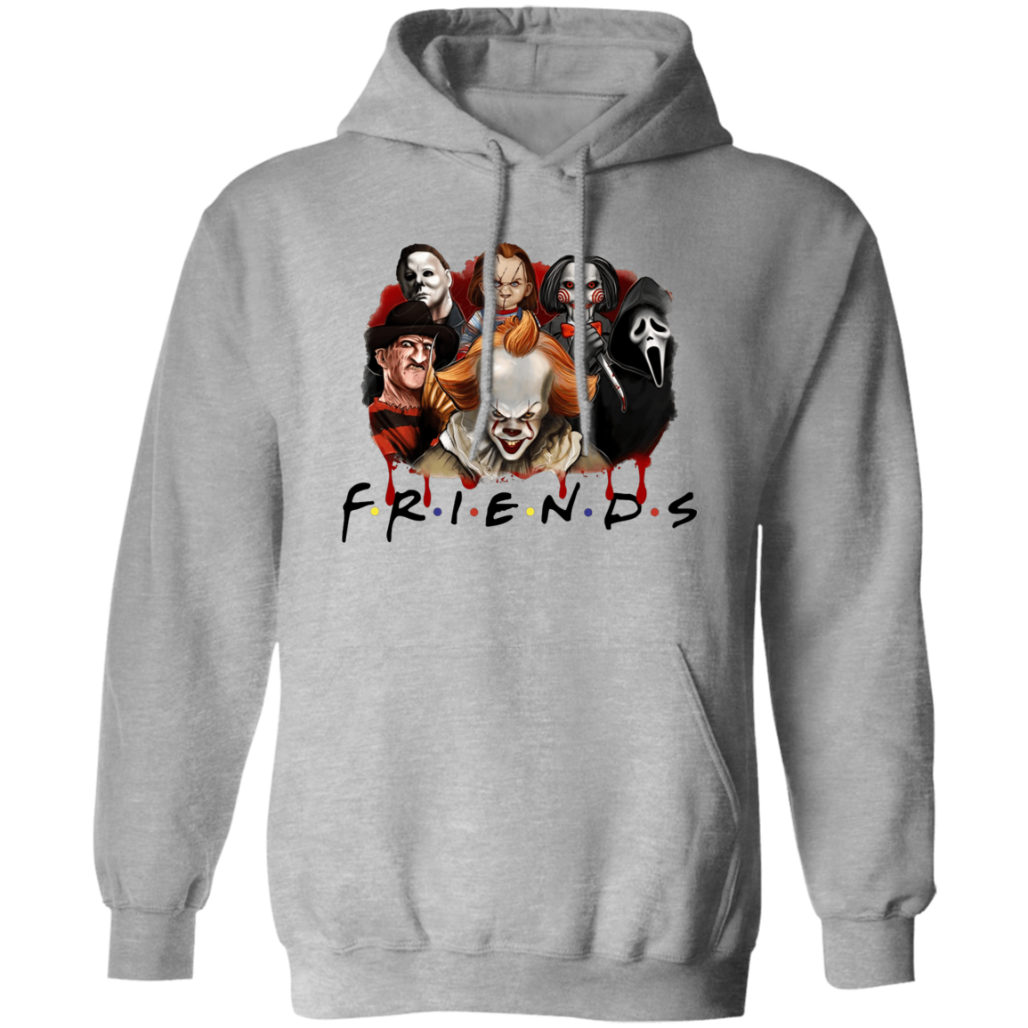 Scary Movies Villain Friends Apparel