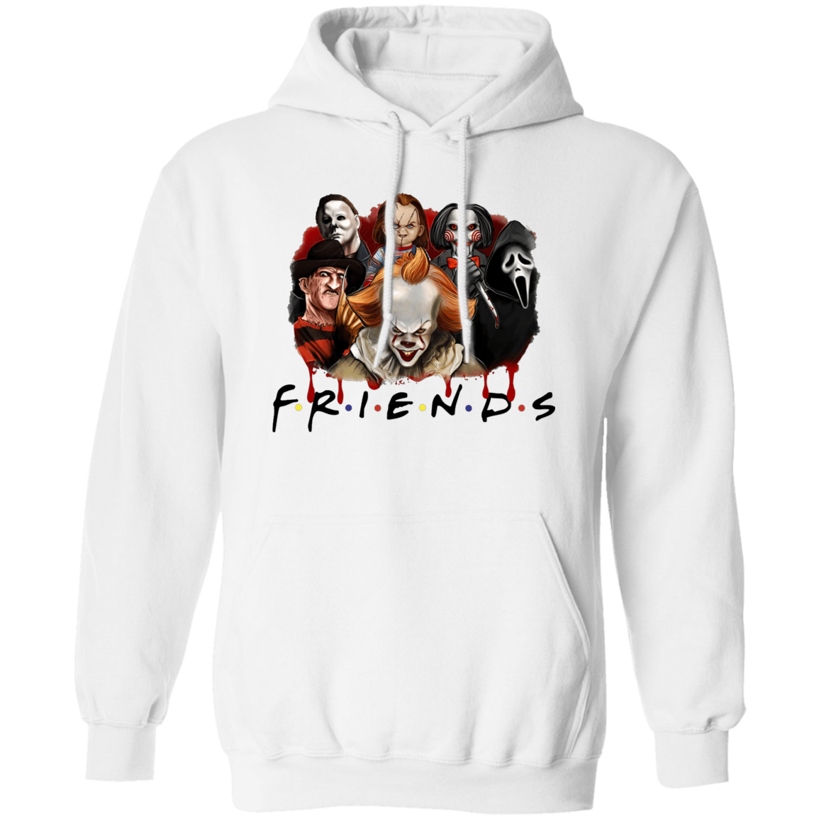 Scary Movies Villain Friends Apparel