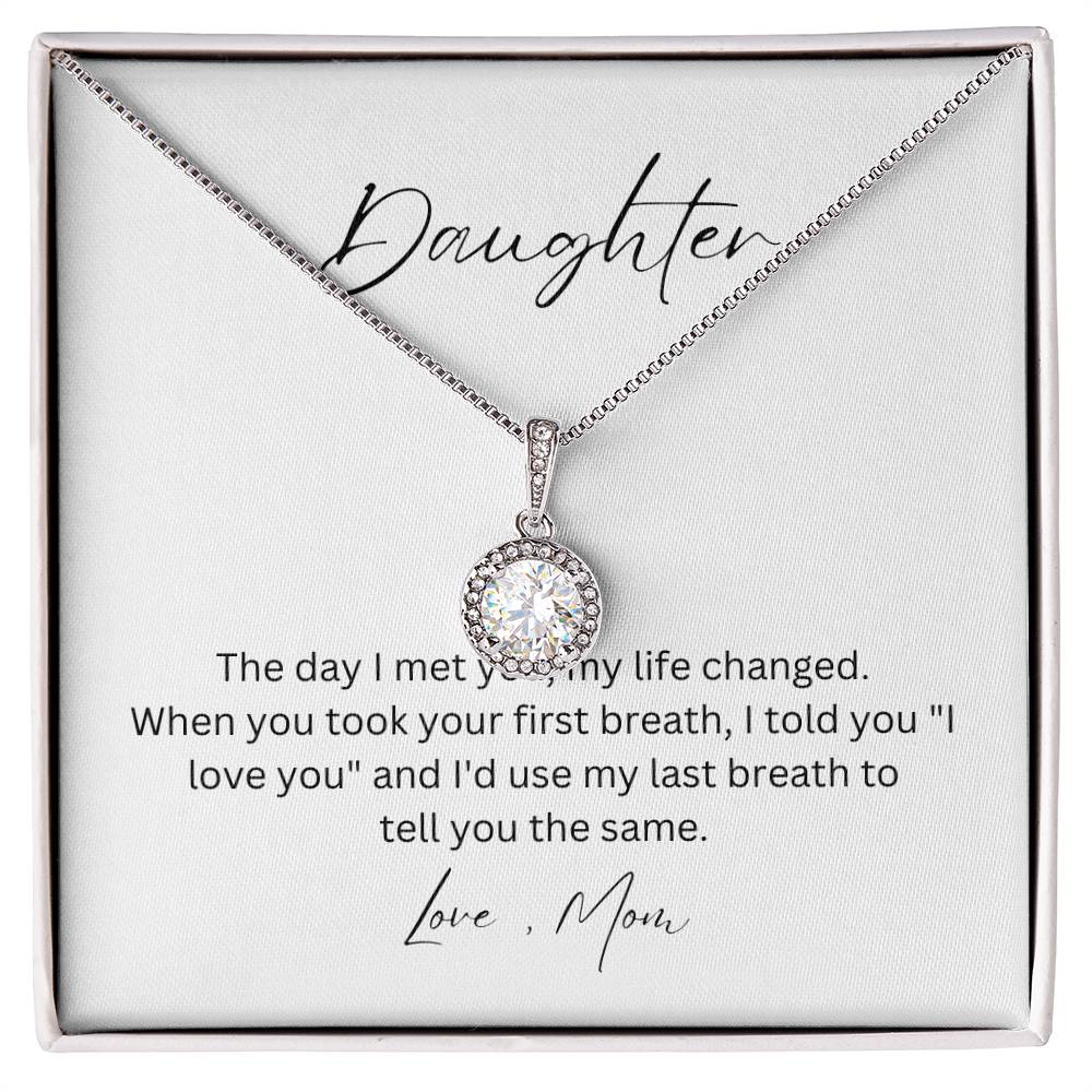 Daughter ~ Love, Mom | Eternal Hope Necklace