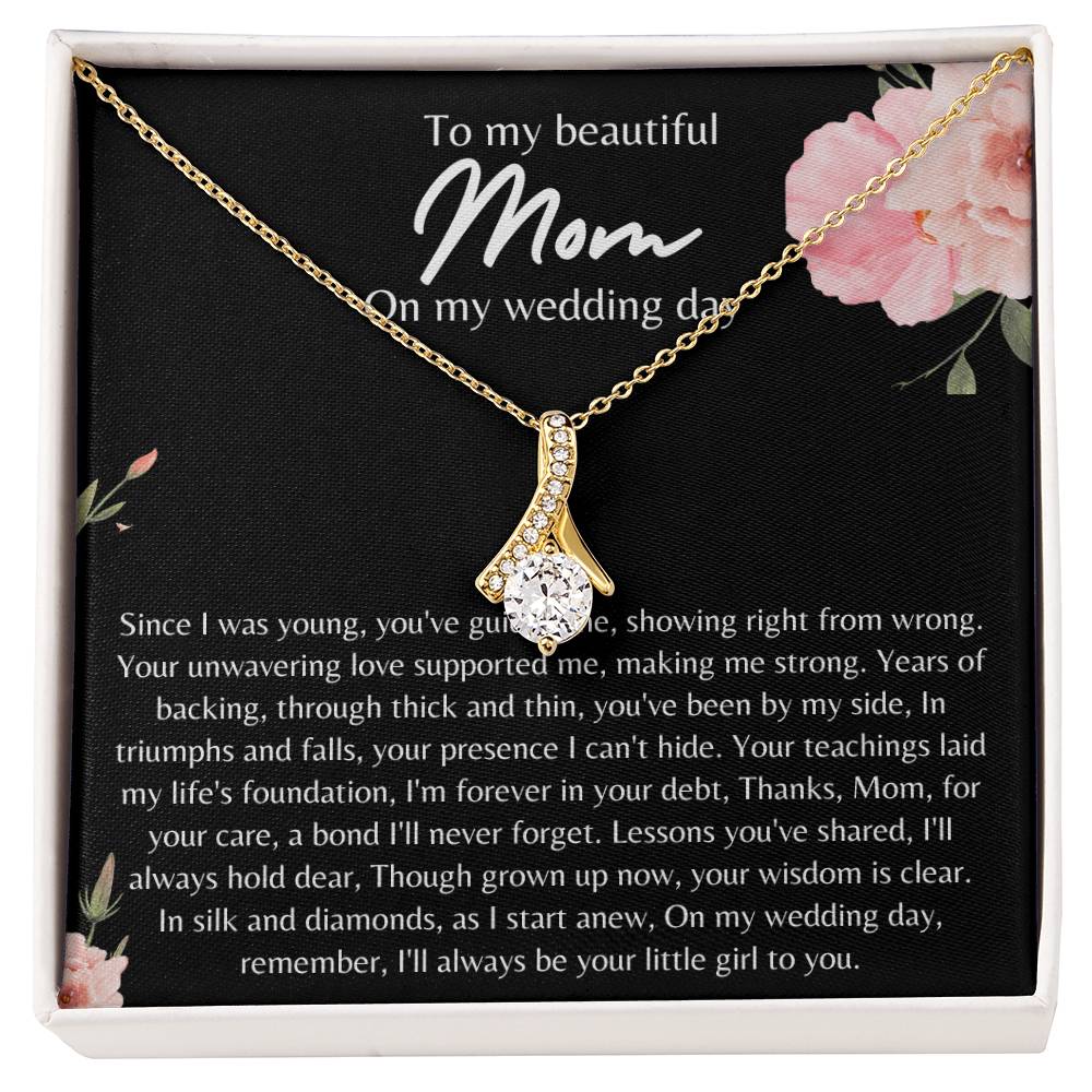 Mother of the Bride | Bridal Party Gift | Alluring Beauty Necklace