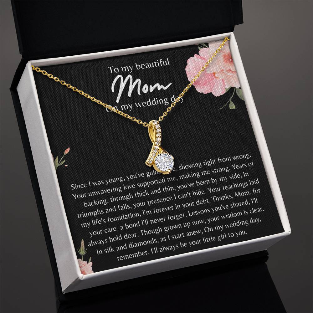 Mother of the Bride | Bridal Party Gift | Alluring Beauty Necklace