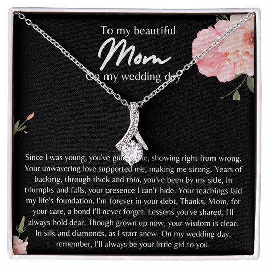 Mother of the Bride | Bridal Party Gift | Alluring Beauty Necklace