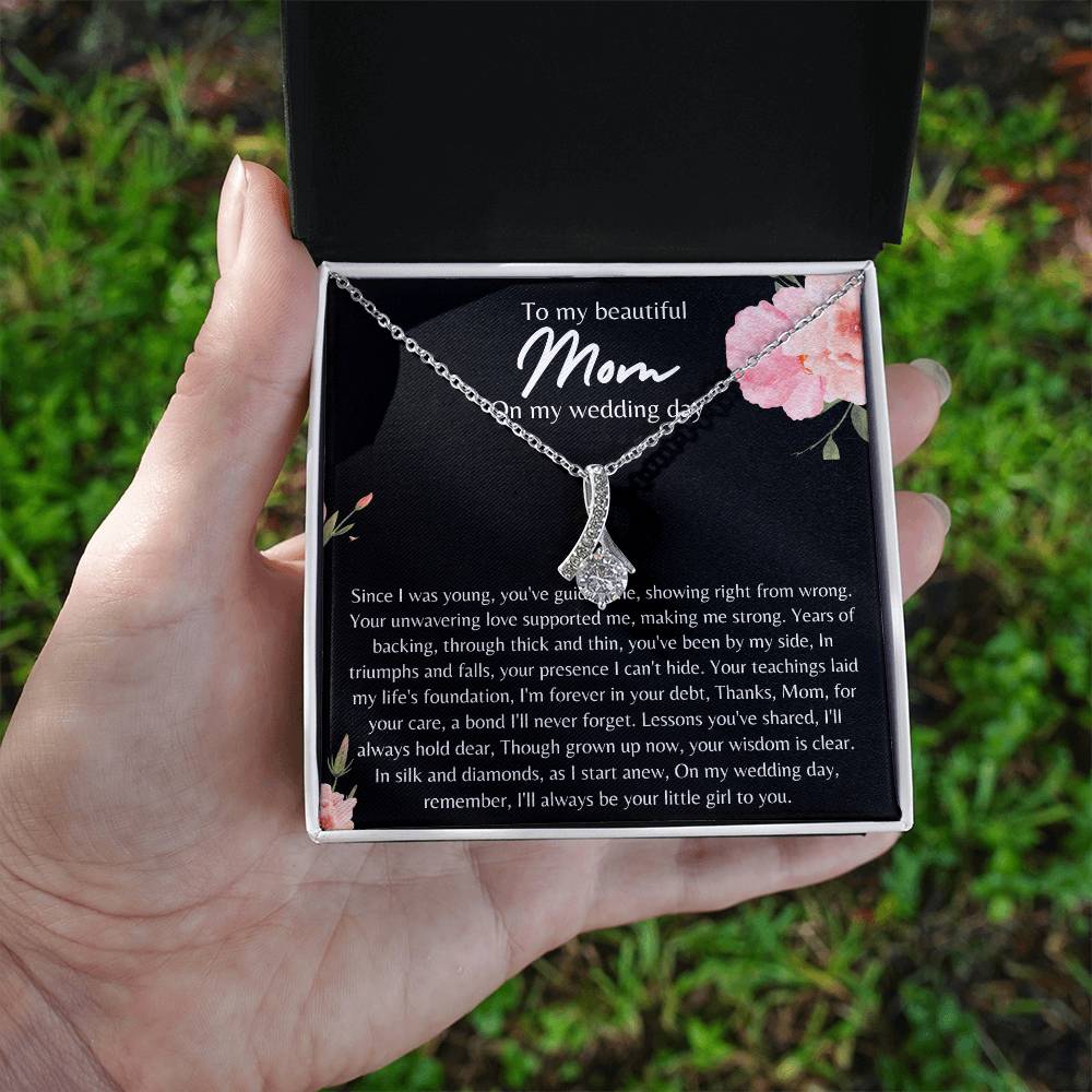 Mother of the Bride | Bridal Party Gift | Alluring Beauty Necklace