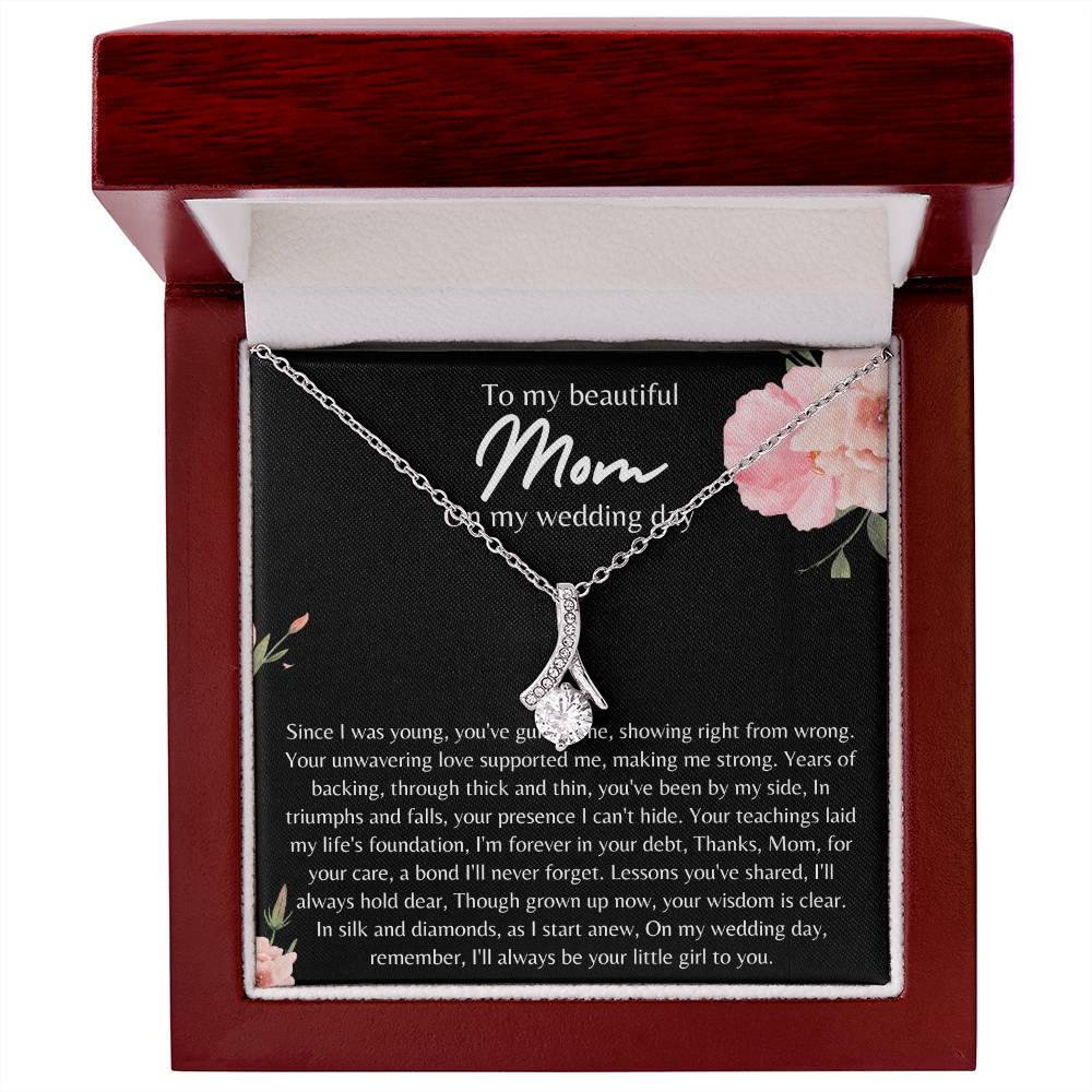 Mother of the Bride | Bridal Party Gift | Alluring Beauty Necklace